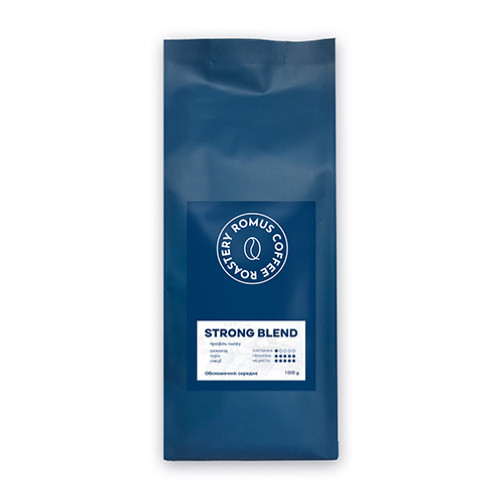 Кава в зернах Romus Coffee Roastery Strong Blend 1 кг